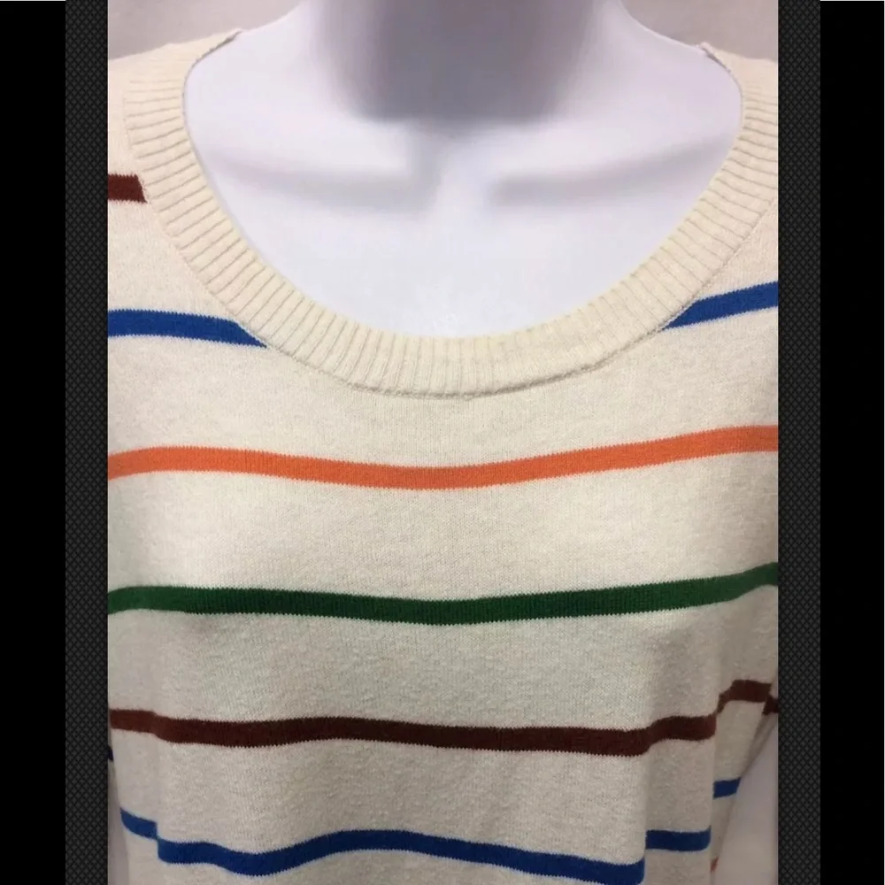 J. Crew colorful stripes
